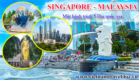 Hà Nội - Singapore - Malaysia 5 Ngày, 4 Sao, Siêu Khuyến Mại 2024